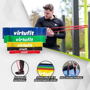 VirtuFit Power Band Pro szett gyakorlati példákkal - VirtuFit