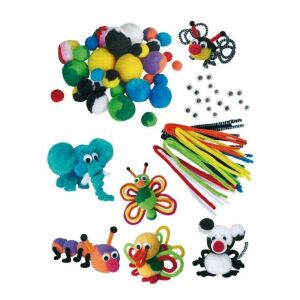 Playbox Állatos Pompon Kézműves Szett 138515287 - Playbox