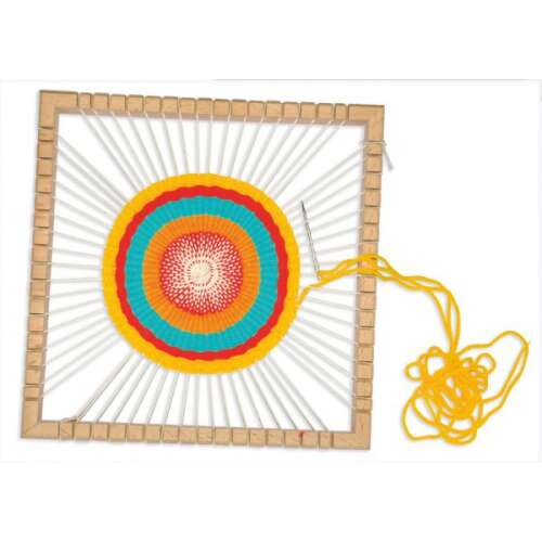 PlayBox: Round Loom for Weaving 23x23cm