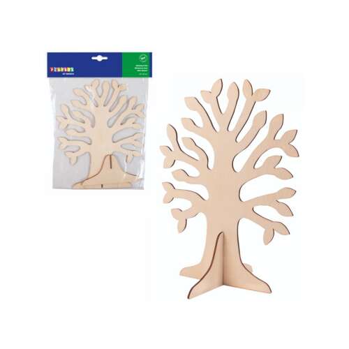 PlayBox arbore din lemn de 20x25cm pentru meșteșuguri și decorațiuni