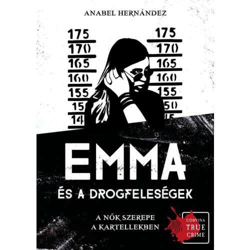 Emma és a drogfeleségek könyvborító, Anabel Hernández, Corvina True Crime