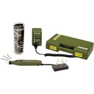 Set de gravare Proxxon Micromot 28635 GG 12, instrument de gravare electric cu accesorii, 18W, 20000 rot/min, 230V - Scule electrice & Unelte