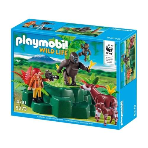 Playmobil 5415 Zooloógus Gorillákkal És Okapikkal 30223529