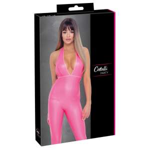 Cottelli Party Overall with Deep Back Detail (pink) 105583245 - Erotic lingerie