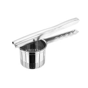 Judge stainless steel potato masher, perfect for mashing potatoes, carrots, rice, and pressing soft fruits - Kitchen tool