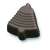 IBILI Shape chocolate mold, Christmas tree, silicone, brown