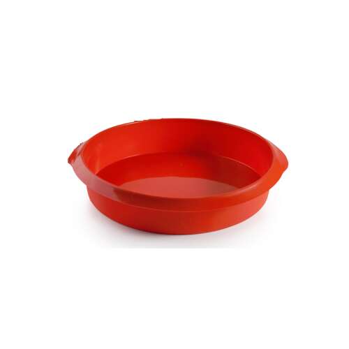 Ibili silicone round baking pan, red, 26x5.5 cm