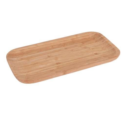 Rechteckige Bambus-Servierplatte, 25x13x1,8 cm, Excellent Houseware