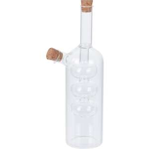 Dispenser de sticlă pentru ulei și oțet cu dopuri de plută - Distribuitoare de ulei și oțet