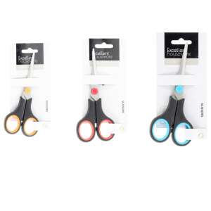 3 darabos konyhai olló készlet, 14cm, rozsdamentes acél, piros, narancs, kék, Excellent Houseware - Excellent Houseware