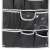 Close-up of Koopman hanging organizer, black, 17 compartments, for camping, kitchen, garage, tools, accessories