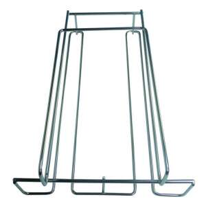 Zeller Weinglashalter unter der Ablage, verchromter Stahl, 18.5x28x7.5 cm - Lagerung & Organisation