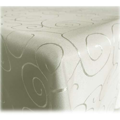 Jemidi Square Tablecloth with Decoration, 90 x 90 cm, Beige, Polyester, 55264.15.01 105328062