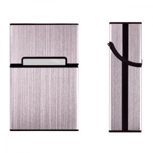 Kwmobile Cigarettásdoboz - Alumínium - 9x5,9x2,6cm