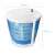 Navaris 2kg Mini Washing Machine and Spin Dryer - Dimensions