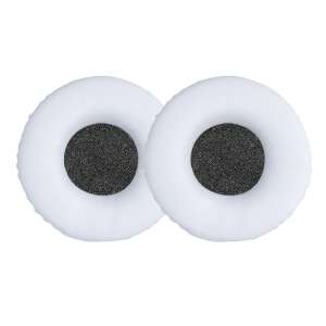 Kwmobile replacement ear pads for Sennheiser HD25 headphones, white, eco-leather - Headset Accessory