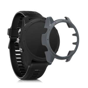 Калъф Kwmobile за Garmin Forerunner 935/945, черен/сив, 2 броя, защитен калъф за смарт часовник, устойчив на надраскване, пълна функционалност - Смарт устройство
