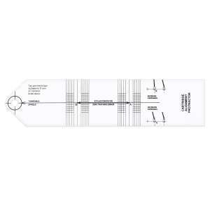 Kwmobile Lemezjátszó Hangszedő Beállító Szögmérő - 21cm