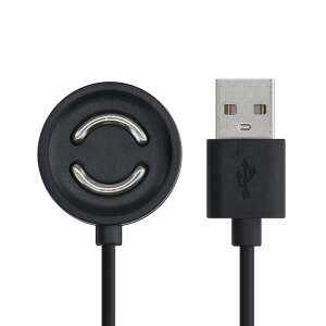 Kwmobile USB charging cable for Suunto Peak 9 smartwatch, black - Kwmobile