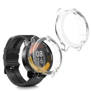 Kwmobile przezroczyste silikonowe etui do smartwatcha Xiaomi Watch S1 Active, 2 sztuki - Etui do inteligentnych zegarków