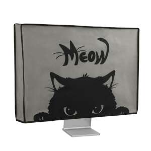 Kryt na 27-28" Kwmobile monitor, sivo-čierny, plastový, 45116.21 105262214