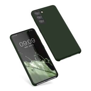 kwmobile ciemnozielone silikonowe etui do Samsung Galaxy S21 - Artykuły techniczne i elektronika