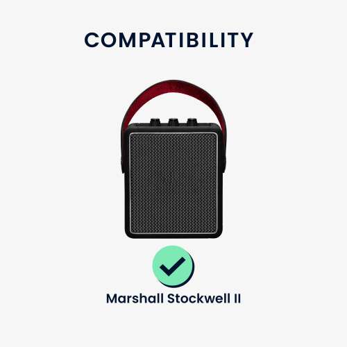 Marshall Stockwell II Bluetooth speaker with Kwmobile silicone case