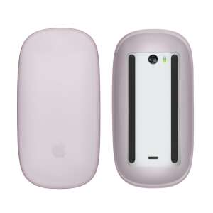 kwmobile koža na myš Apple Magic Mouse 1/2, pohľad spredu a zozadu - Myši