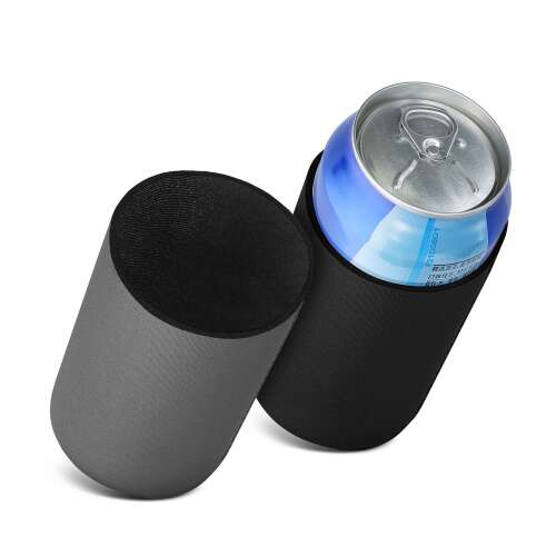 Kwmobile 2-Pack Neoprene Can Cooler for 500ml Cans, Black/Grey, 55734.09 105262948