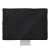 Kwmobile monitor dust cover for 24-26 inch monitors, black, linen fabric