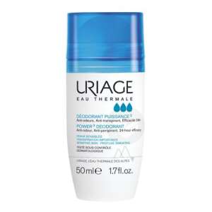 Uriage Power 3 dezodor roll-on, 50 ml, 24 órás hatékonyság, érzékeny bőrre - Uriage