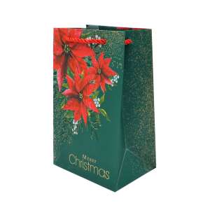Świąteczna torba na prezent, SDE P POINSETTIA