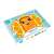 Frootimals OrangieFly silicone plate with suction system, orange butterfly design, BPA free, dishwasher safe