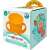 OrangieFly Frootimals 350ml silicone baby cup in packaging with other products