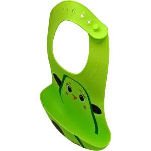 Frootimals Silicone Bib, Miss Pio Chickicado model, green, avocado design, BPA free, soft and safe - Frootimals