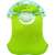 Frootimals Silicone Bib, Miss Pio Chickicado model, green, avocado design, BPA free, soft and safe