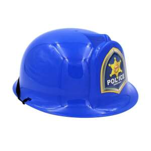 Интерактивна играчка синя полицейска каска