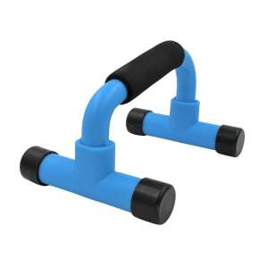 Blue push-up stands, XQ Max - Home workout
