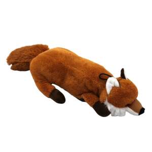 Plüsch-Fuchs-Spielzeug für Hunde mit Quietsche, 44 cm lang - Viehzucht
