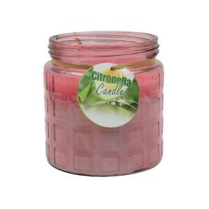 Pink Citronella Candle, insect repellent, scented candle, outdoor candle - Air Freshener