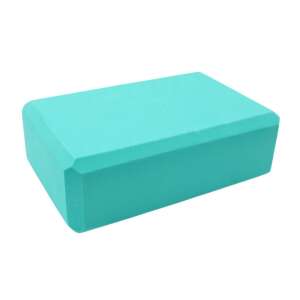 Йога тухла XQ Max тюркоаз, 22,5x15x7,5cm, йога тухла за разтягане и баланс - Йога и пилатес