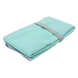 XQ Max turquoise yoga towel, 70x60cm, folded, turquoise color - XQ Max