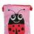 Pink ladybug storage basket, 45 cm tall, perfect for toys, books, or laundry