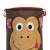 Monkey face toy storage basket, 45cm tall, 35cm diameter, perfect for organizing toys, books, laundry, and more