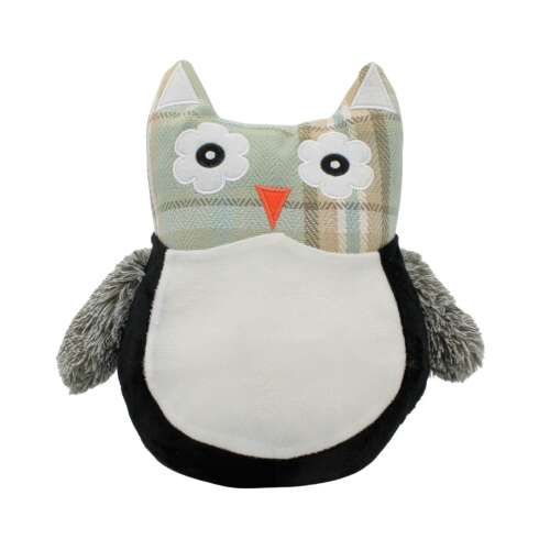 Eulen Türstopper, Plüsch Eulen Türstopper, süßer Eulen Türstopper, karierter Eulen Türstopper, Türstopper, Türkeil, Türstopper für Kinder, Türstopper für Haustiere, Türstopper für Zuhause, Türstopper für Büro