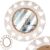 Round Woven Frame Mirror White 55cm 105967917