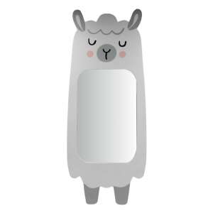 Oglinzi de perete în formă de alpaca, 58x26cm, design drăguț de animale, decor pentru camera copiilor - Nonbrand Oglinzi