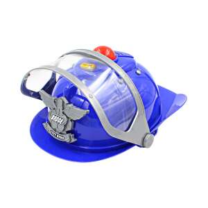 Интерактивна синя полицейска каска играчка със звук