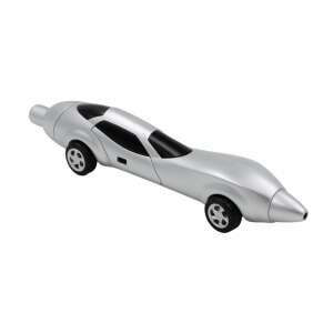 Silver race car pen, novelty pen shaped like a car - Pen