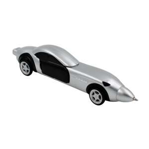 Silver car shaped pen, novelty pen, car pen, writing pen - Pen